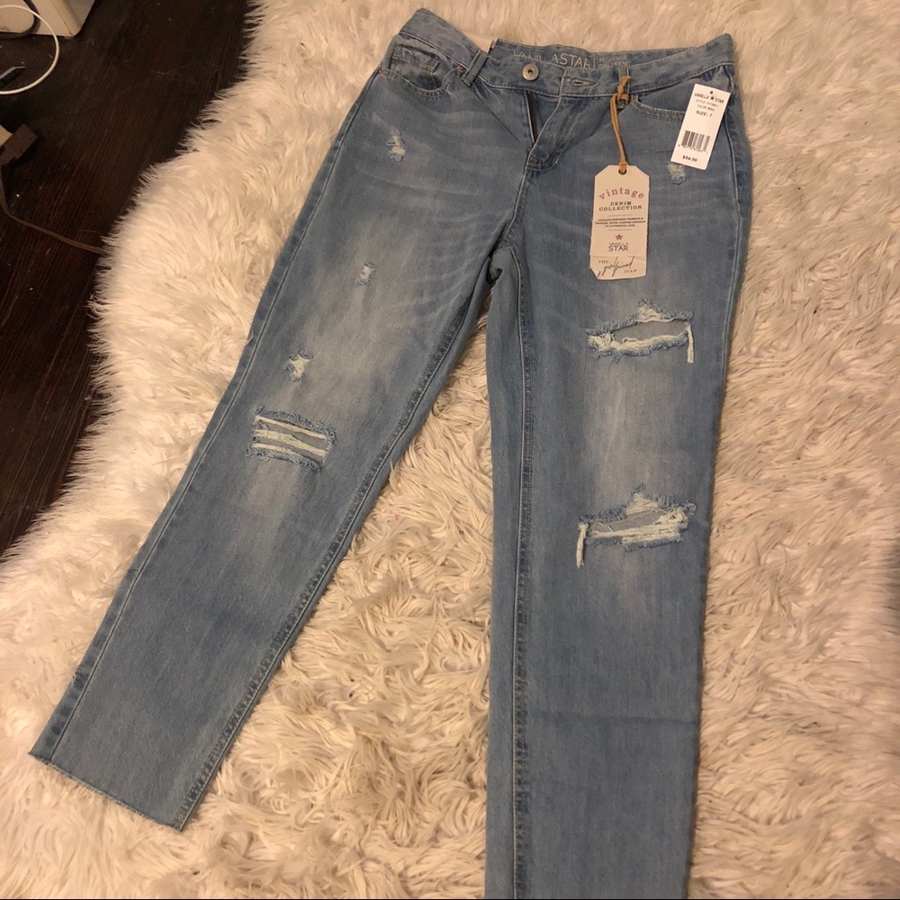 Vintage High Rise Girlfriend Jeans